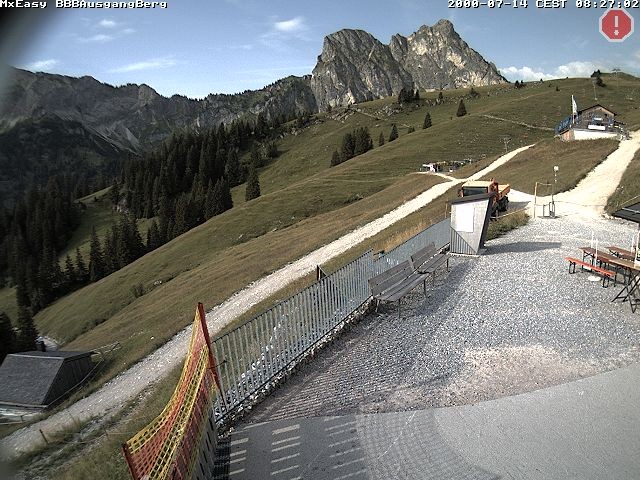 Archiv Foto Webcam Breitenbergbahn: Ausgang Bergstation