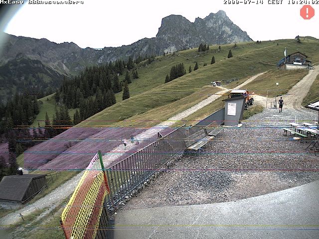Archiv Foto Webcam Breitenbergbahn: Ausgang Bergstation