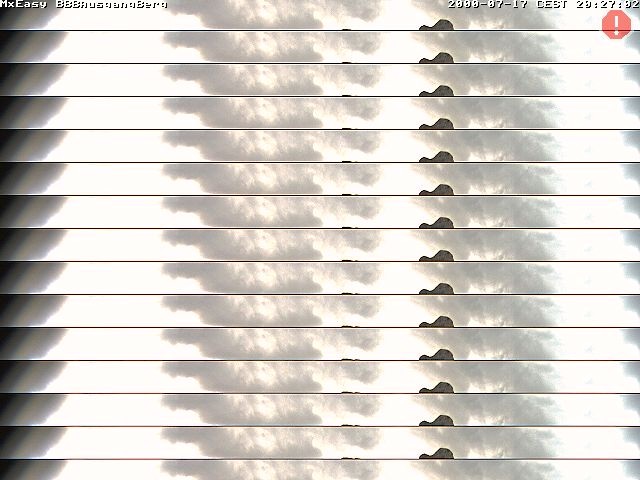 Archived image Webcam Arrival of the Breitenbergbahn cabins