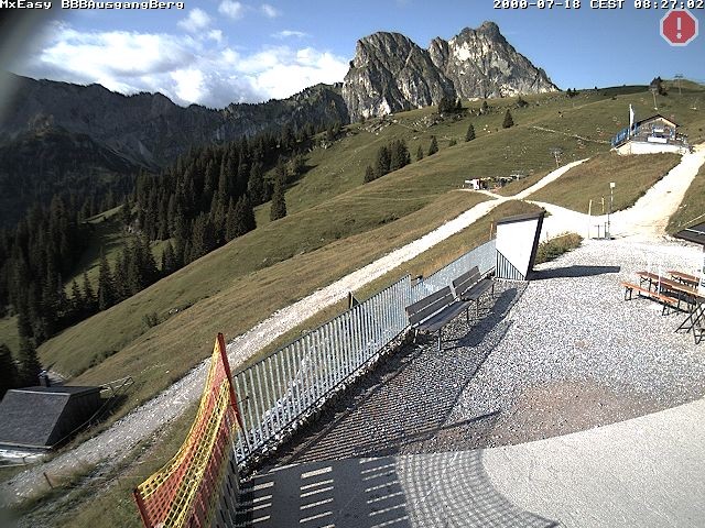 Archiv Foto Webcam Breitenbergbahn: Ausgang Bergstation