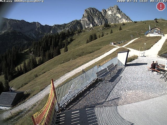 Archiv Foto Webcam Breitenbergbahn: Ausgang Bergstation