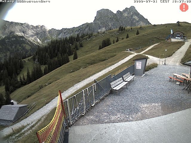 Archiv Foto Webcam Breitenbergbahn: Ausgang Bergstation