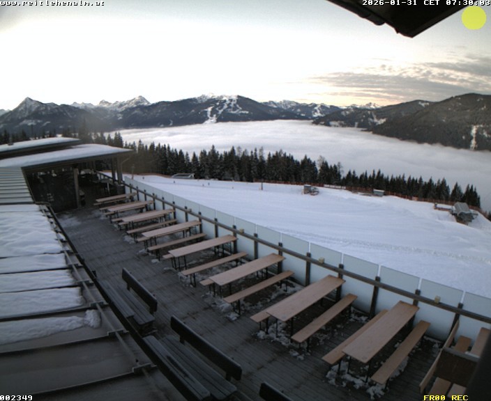 Archiv Foto Webcam Reitlehen Alm am Monte Popolo, Eben im Pongau