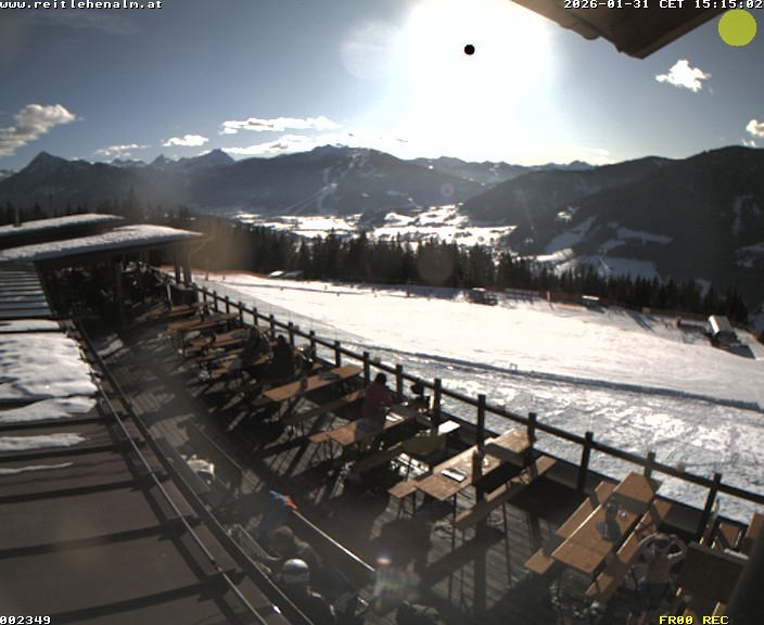 Archiv Foto Webcam Reitlehen Alm am Monte Popolo, Eben im Pongau