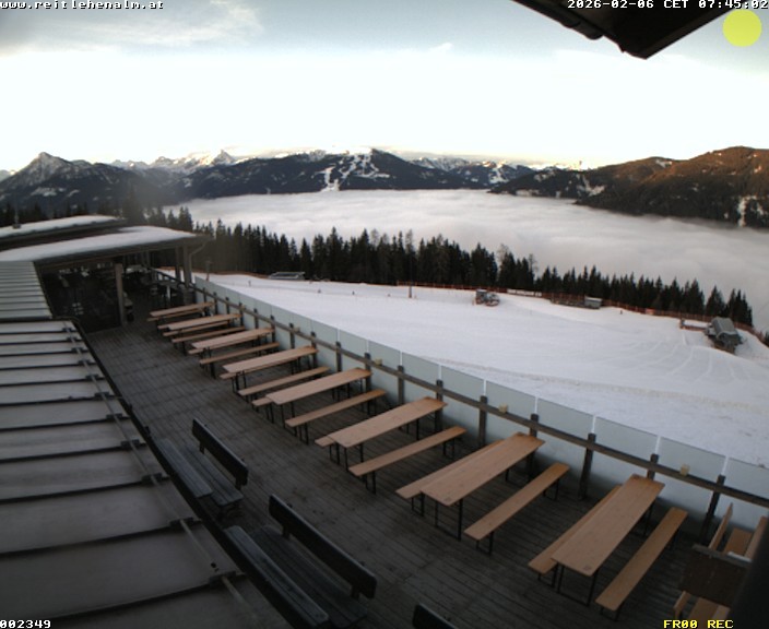 Archiv Foto Webcam Reitlehen Alm am Monte Popolo, Eben im Pongau