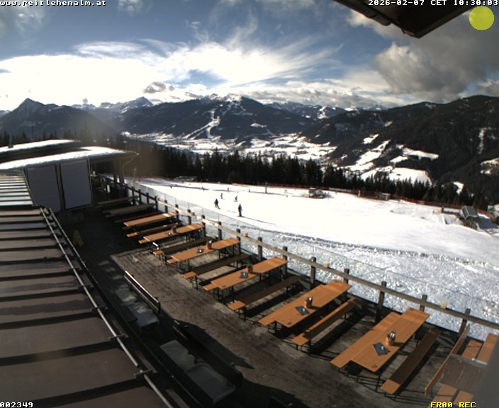 Archiv Foto Webcam Reitlehen Alm am Monte Popolo, Eben im Pongau
