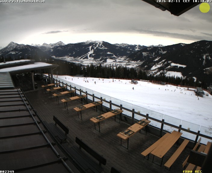 Archiv Foto Webcam Reitlehen Alm am Monte Popolo, Eben im Pongau