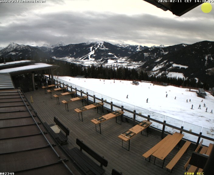 Archiv Foto Webcam Reitlehen Alm am Monte Popolo, Eben im Pongau