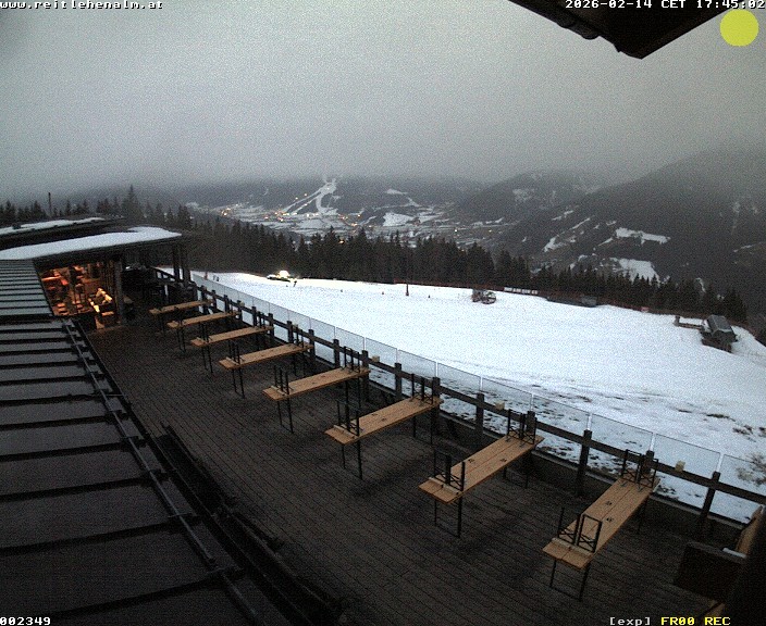 Archiv Foto Webcam Reitlehen Alm am Monte Popolo, Eben im Pongau