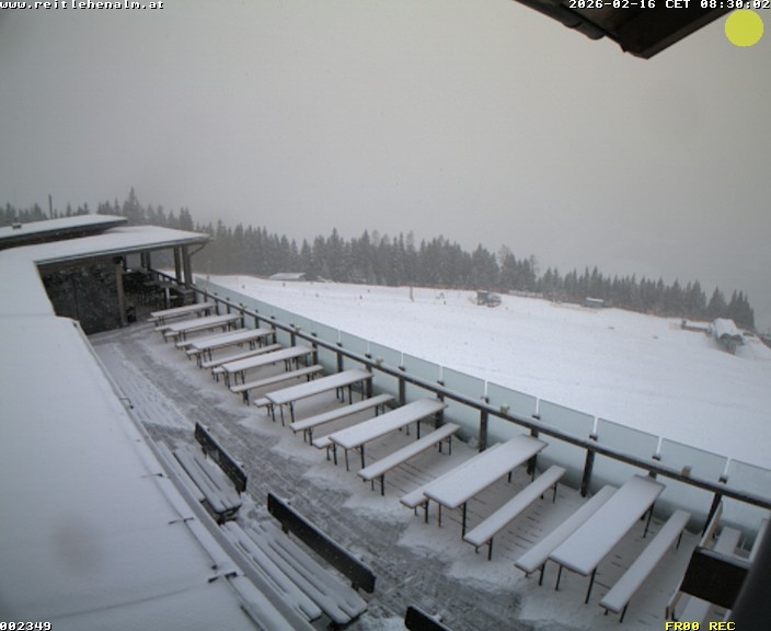 Archiv Foto Webcam Reitlehen Alm am Monte Popolo, Eben im Pongau