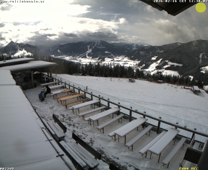 Archiv Foto Webcam Reitlehen Alm am Monte Popolo, Eben im Pongau