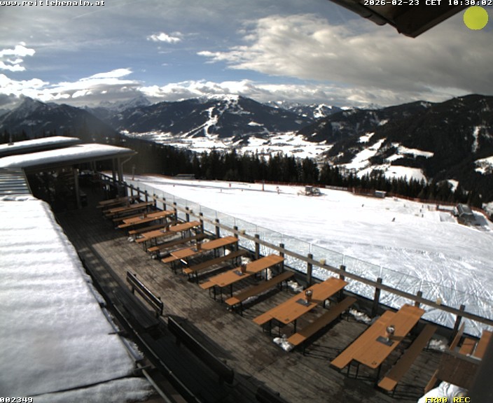 Archiv Foto Webcam Reitlehen Alm am Monte Popolo, Eben im Pongau