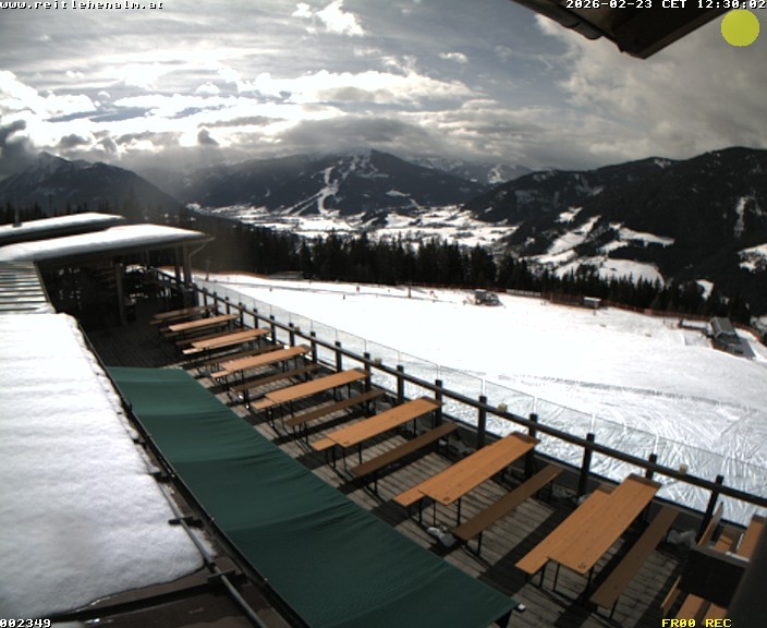 Archiv Foto Webcam Reitlehen Alm am Monte Popolo, Eben im Pongau