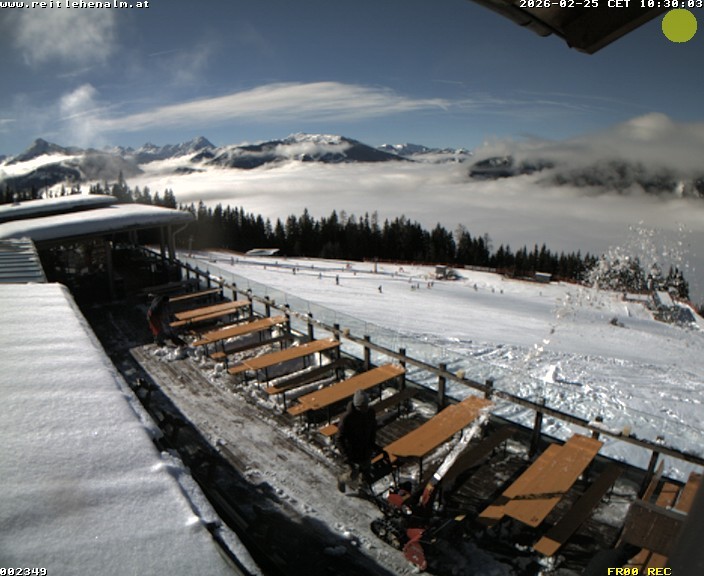 Archiv Foto Webcam Reitlehen Alm am Monte Popolo, Eben im Pongau
