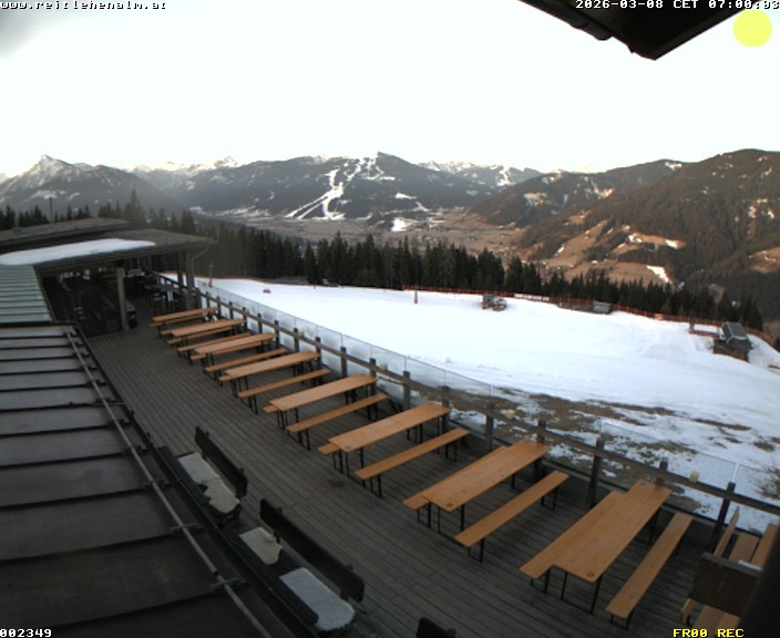 Archiv Foto Webcam Reitlehen Alm am Monte Popolo, Eben im Pongau