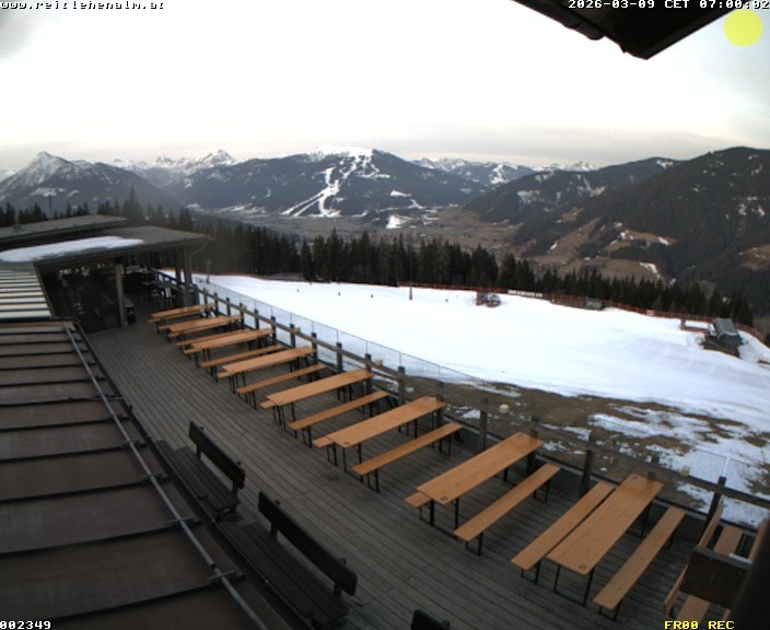 Archiv Foto Webcam Reitlehen Alm am Monte Popolo, Eben im Pongau