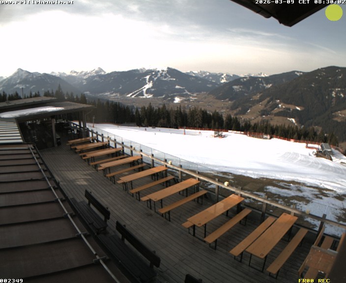Archiv Foto Webcam Reitlehen Alm am Monte Popolo, Eben im Pongau