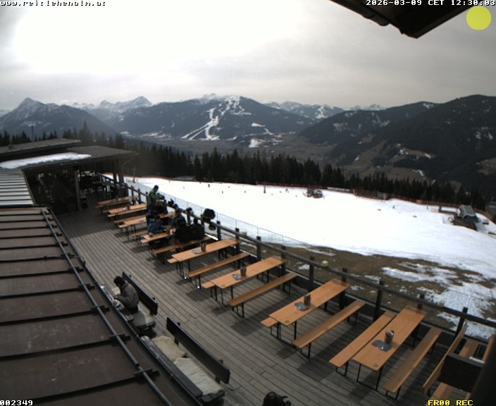 Archiv Foto Webcam Reitlehen Alm am Monte Popolo, Eben im Pongau