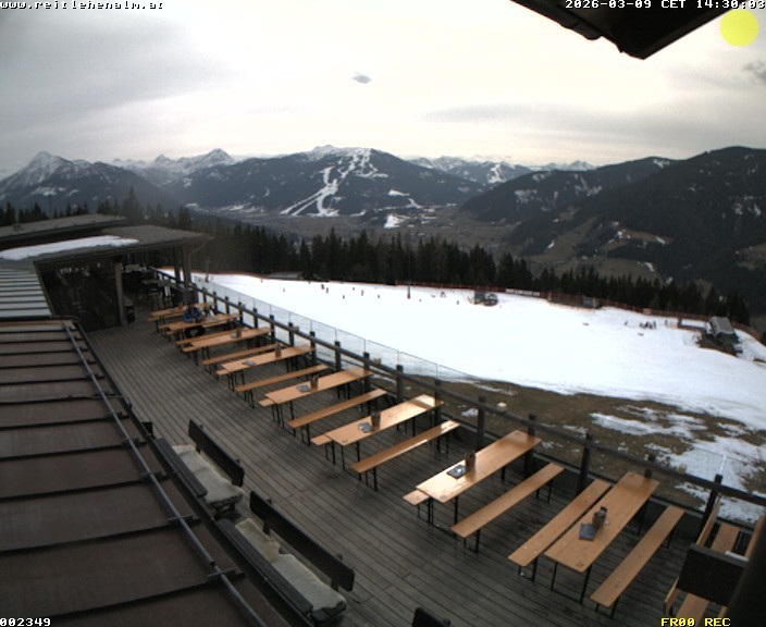Archiv Foto Webcam Reitlehen Alm am Monte Popolo, Eben im Pongau