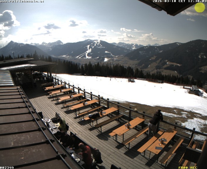 Archiv Foto Webcam Reitlehen Alm am Monte Popolo, Eben im Pongau