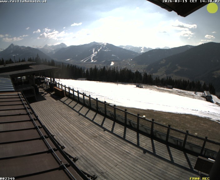 Archiv Foto Webcam Reitlehen Alm am Monte Popolo, Eben im Pongau