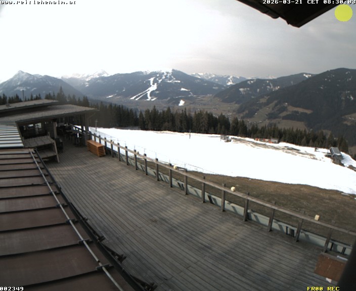 Archiv Foto Webcam Reitlehen Alm am Monte Popolo, Eben im Pongau