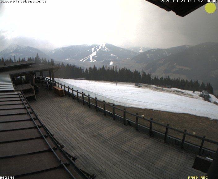 Archiv Foto Webcam Reitlehen Alm am Monte Popolo, Eben im Pongau