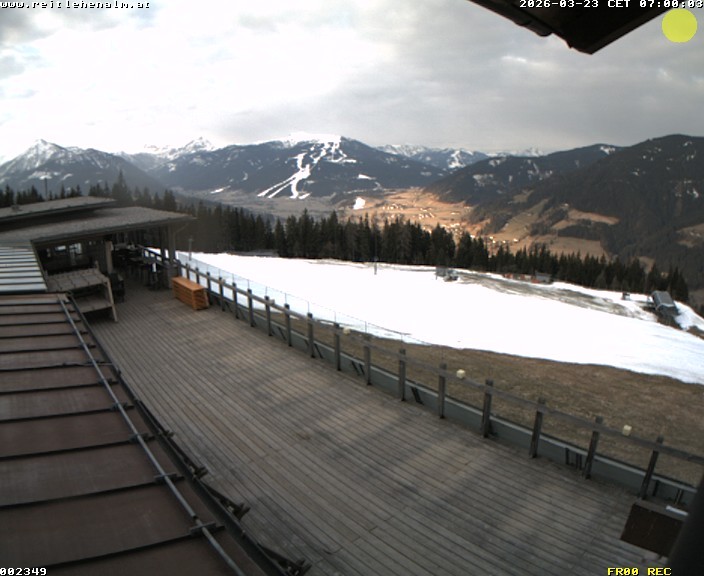 Archiv Foto Webcam Reitlehen Alm am Monte Popolo, Eben im Pongau