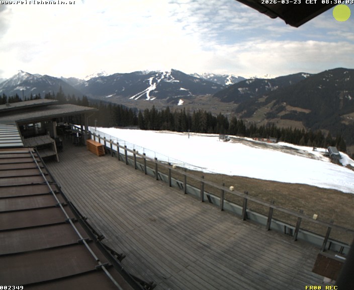 Archiv Foto Webcam Reitlehen Alm am Monte Popolo, Eben im Pongau