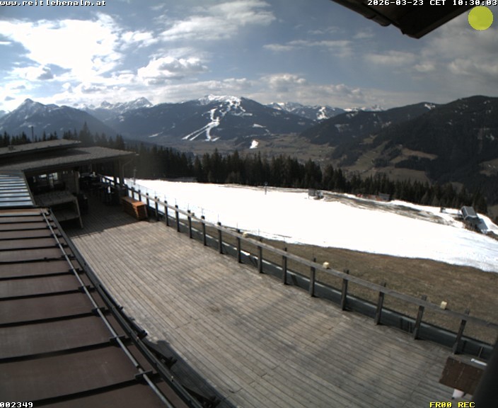 Archiv Foto Webcam Reitlehen Alm am Monte Popolo, Eben im Pongau
