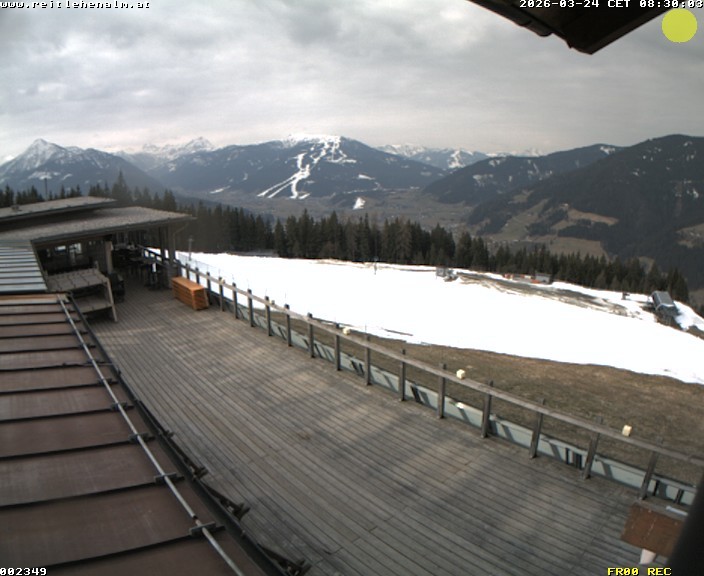 Archiv Foto Webcam Reitlehen Alm am Monte Popolo, Eben im Pongau