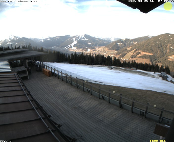 Archiv Foto Webcam Reitlehen Alm am Monte Popolo, Eben im Pongau