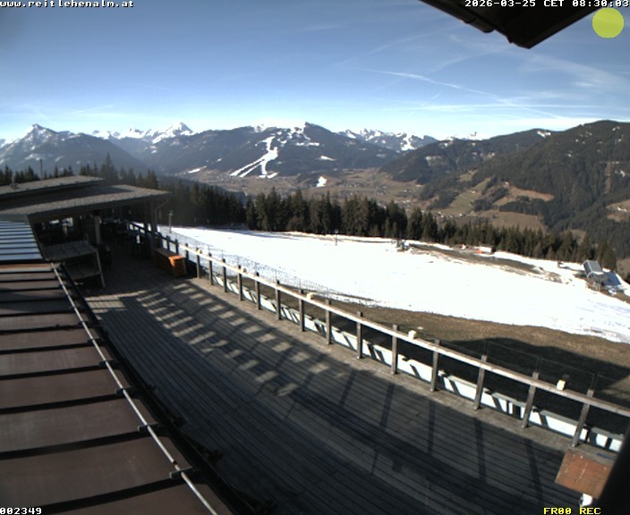 Archiv Foto Webcam Reitlehen Alm am Monte Popolo, Eben im Pongau