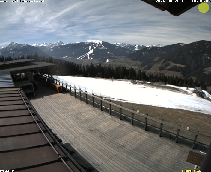 Archiv Foto Webcam Reitlehen Alm am Monte Popolo, Eben im Pongau