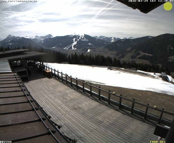 Archiv Foto Webcam Reitlehen Alm am Monte Popolo, Eben im Pongau