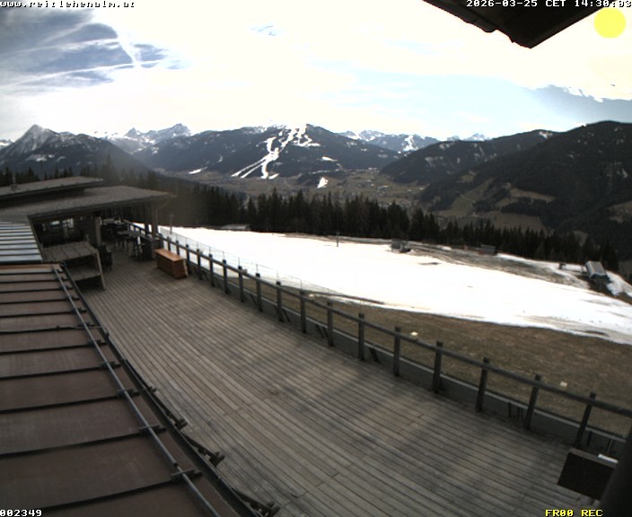 Archiv Foto Webcam Reitlehen Alm am Monte Popolo, Eben im Pongau