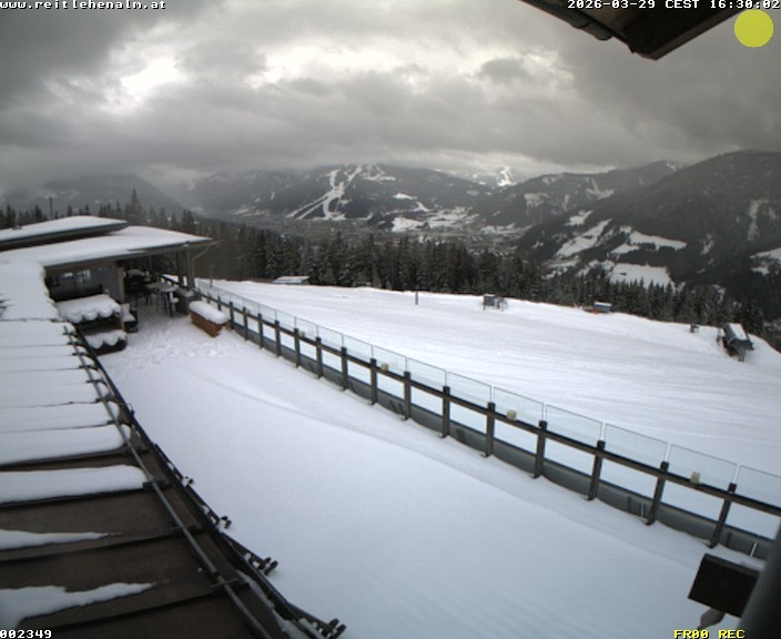Archiv Foto Webcam Reitlehen Alm am Monte Popolo, Eben im Pongau