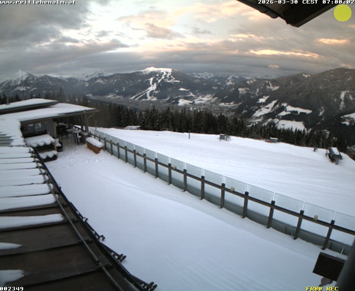 Archiv Foto Webcam Reitlehen Alm am Monte Popolo, Eben im Pongau