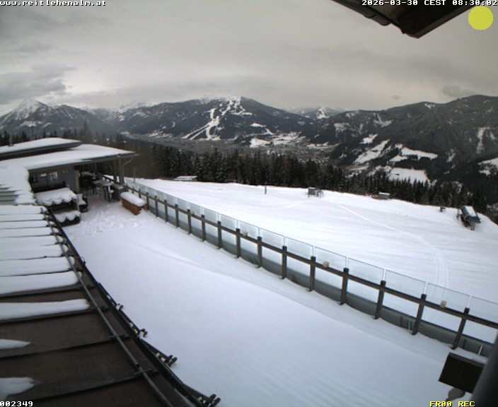 Archiv Foto Webcam Reitlehen Alm am Monte Popolo, Eben im Pongau