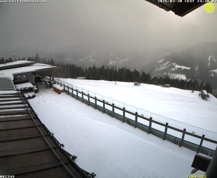 Archiv Foto Webcam Reitlehen Alm am Monte Popolo, Eben im Pongau