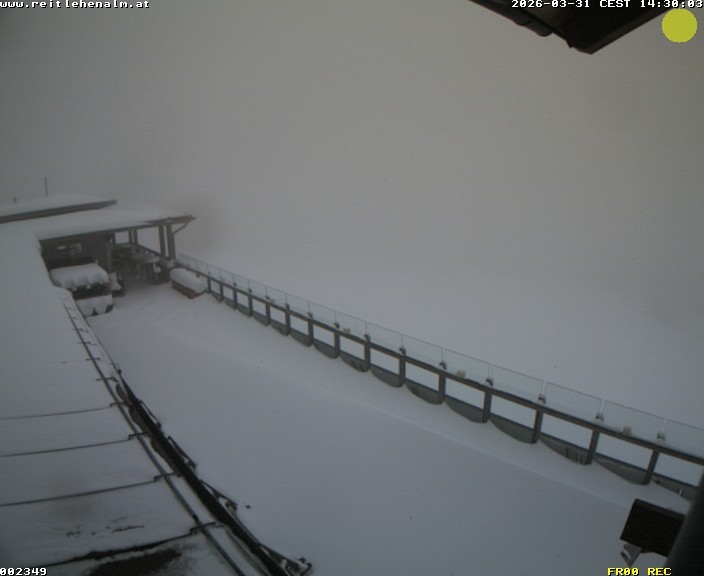 Archived image Webcam mountain restaurant Reitlehen Alm, Monte Popolo in Eben/Pongau