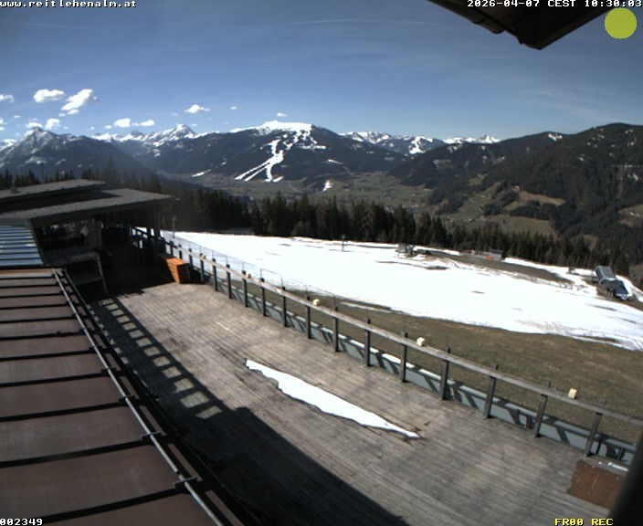 Archiv Foto Webcam Reitlehen Alm am Monte Popolo, Eben im Pongau