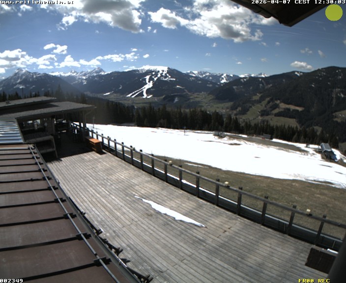 Archiv Foto Webcam Reitlehen Alm am Monte Popolo, Eben im Pongau