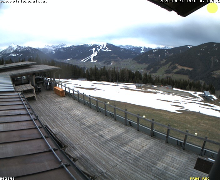 Archiv Foto Webcam Reitlehen Alm am Monte Popolo, Eben im Pongau