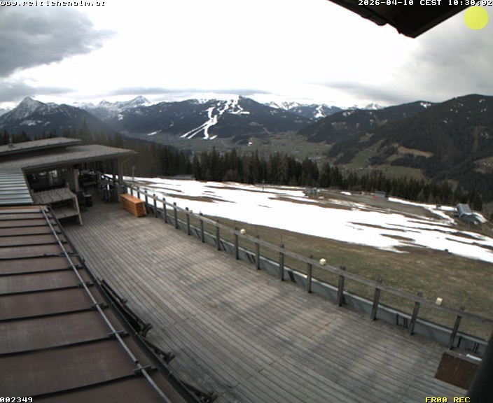Archiv Foto Webcam Reitlehen Alm am Monte Popolo, Eben im Pongau