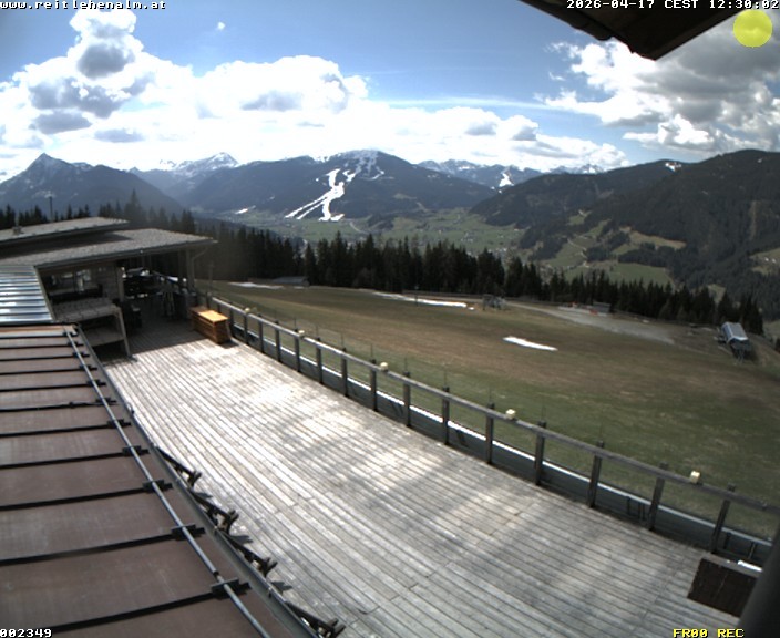 Archived image Webcam mountain restaurant Reitlehen Alm, Monte Popolo in Eben/Pongau