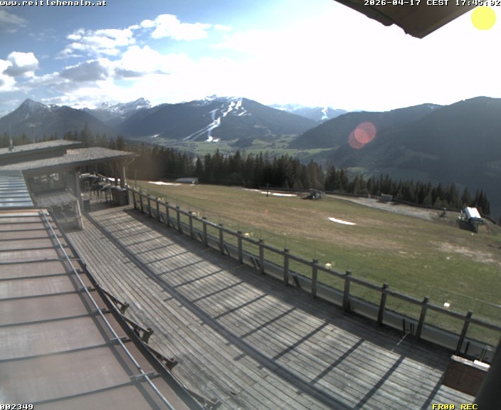 Archived image Webcam mountain restaurant Reitlehen Alm, Monte Popolo in Eben/Pongau