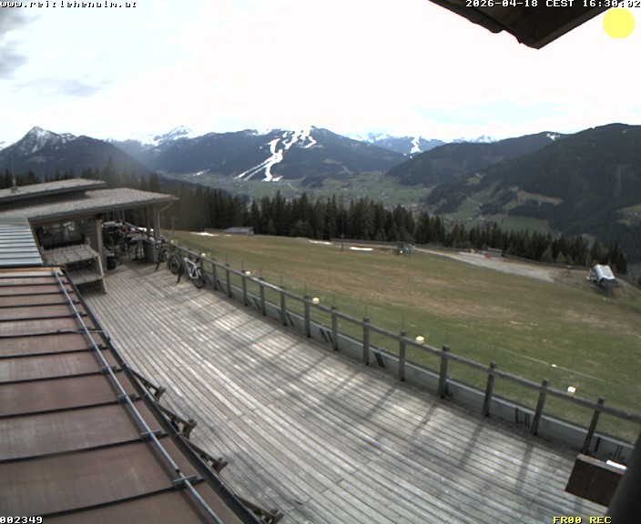 Archiv Foto Webcam Reitlehen Alm am Monte Popolo, Eben im Pongau