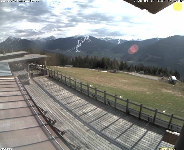 Archiv Foto Webcam Reitlehen Alm am Monte Popolo, Eben im Pongau