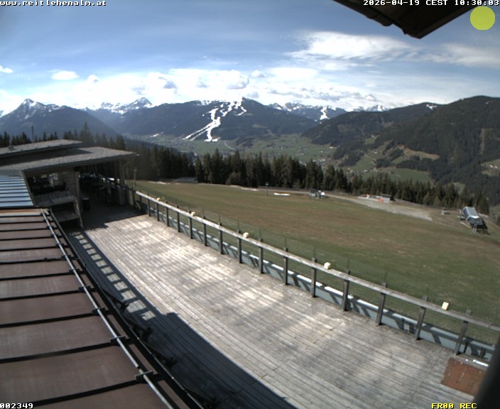 Archiv Foto Webcam Reitlehen Alm am Monte Popolo, Eben im Pongau